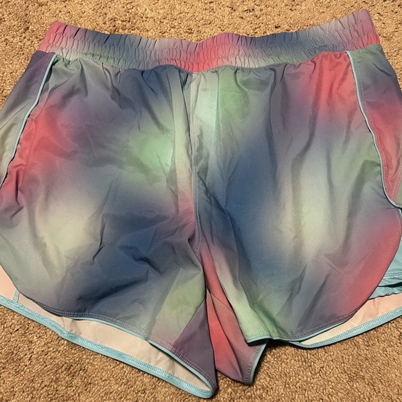 Avia Pants - Avia Running Shorts Women’s Size XXL (20) Multicolor Biker Lined Comfort